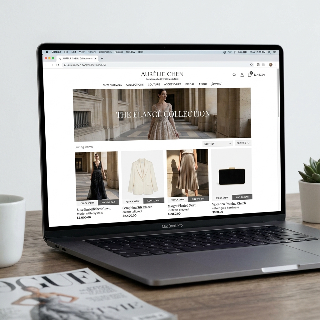 Lumina Luxe E-commerce Project